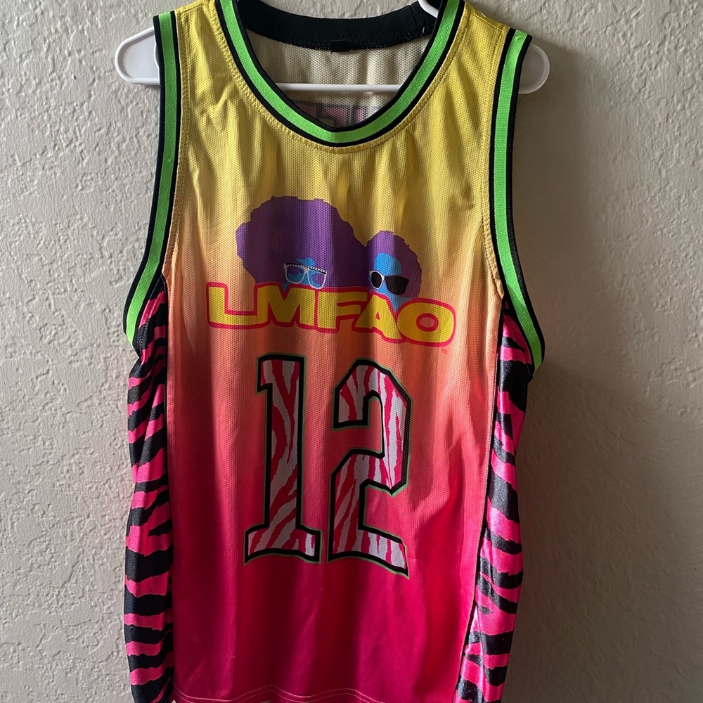 LMFAO merch jersey